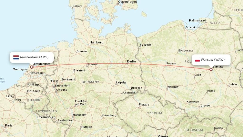 direct flights to poland warsaw krakow gdansk
